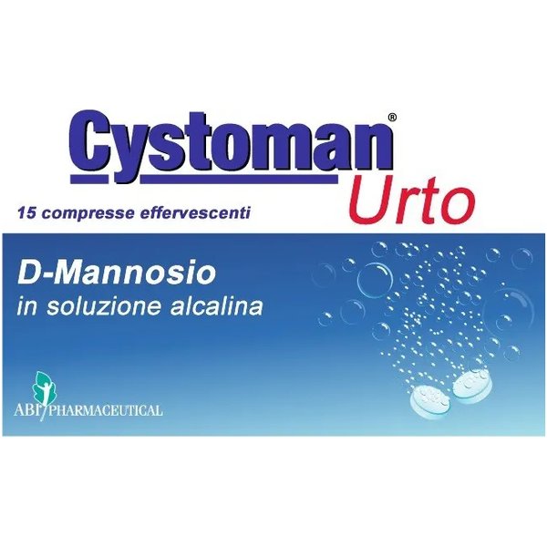 Cystoman Urto 15 compresse - integratore alimentare per la cura della cistite-image