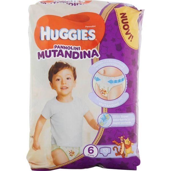 Huggies Pannolini Mutandina - Taglia 6 15-25 Kg 13 Pannolini-image