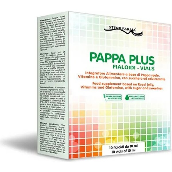 Pappa Plus 10 Fialoidi - Integratore Ricostituente-image