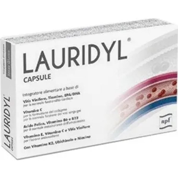 Lauridyl 20 Capsule - Integratore Per Il Benessere Della Circolazione-image