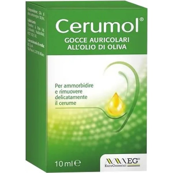 Cerumol - Gocce Auricolari Per La Prevenzione Dei Tappi Di Cerume 10 Ml-image