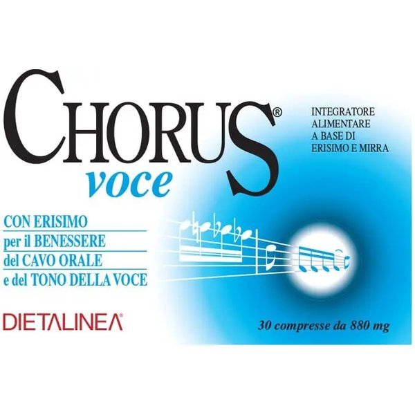 Chorus Voce 30 Compresse - Integratore Per Il Cavo Orale-image