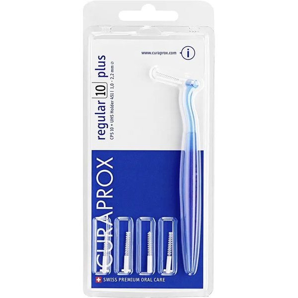 Curaprox Regular Plus 5 Scovolini Con Manico Colore Bianco Cps 10-image