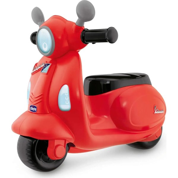 Chicco Vespa Primavera Rossa - Cavalcabile Per Bambini 1-3 Anni-image