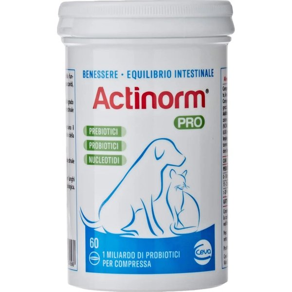 Ceva Salute Animale Actinorm Pro - Integratore Per La Funzionalità Intestinale 60 Compresse-image