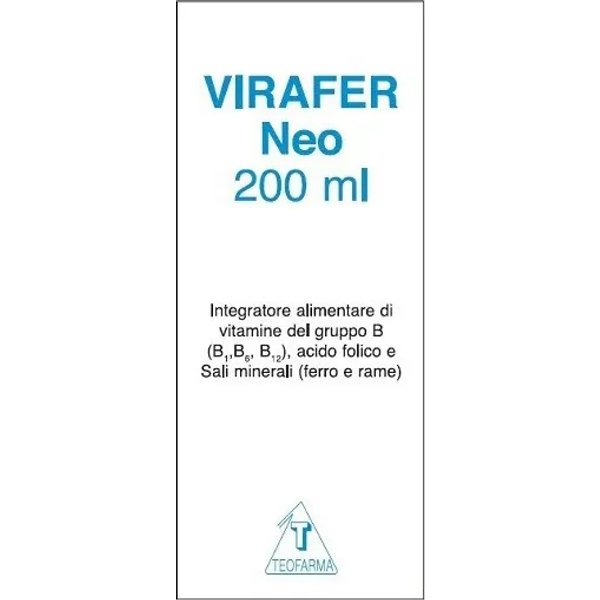 Virafer Neo 200 Ml - Integratore Di Vitamine Del Gruppo B-image