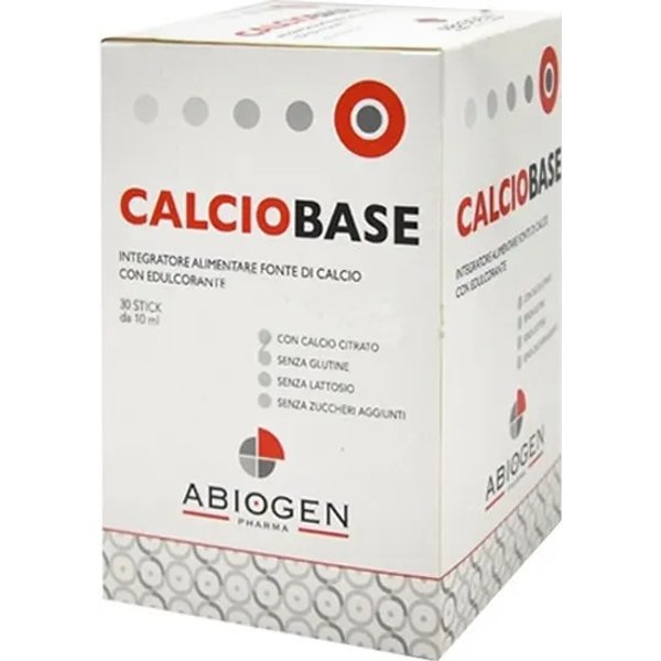 Calciobase 30 Stick Da 10 Ml - Integratore A Base Di Calcio-image
