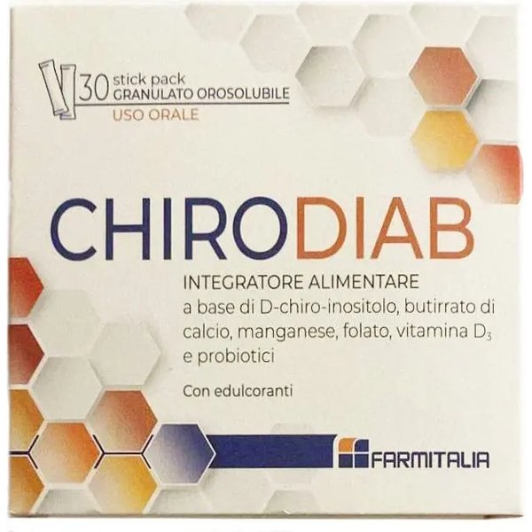 Chirodiab 30 Bustine - Integratore Per Dismetabolismi-image