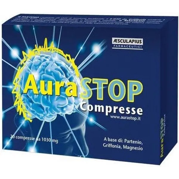 Aurastop 20 Compresse - Integratore Per Emicrania-image