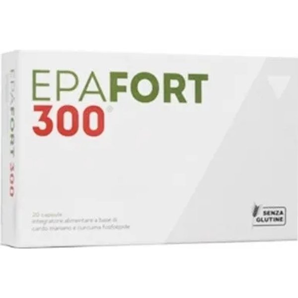 Epafort 300 - Integratore Per La Funzione Digestiva Ed Epatica 20 Capsule-image