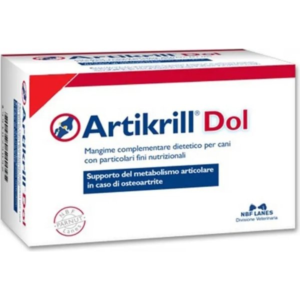 Nbf Lanes Artikrill Dol 60 Perle Integratore Per Osteoartrite E Infiammazioni Per Cane-image