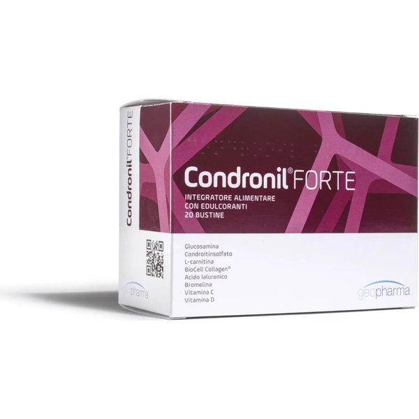 Condronil Forte 20 Bustine - Integratore Per Le Ossa E Le Cartilagini-image