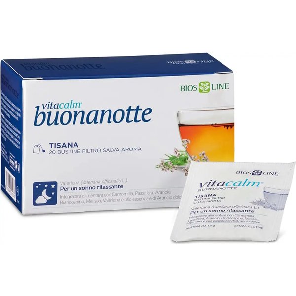 Bios Line Vitacalm Buonanotte - Tisana Per Il Rilassamento Notturno 20 Filtri-image