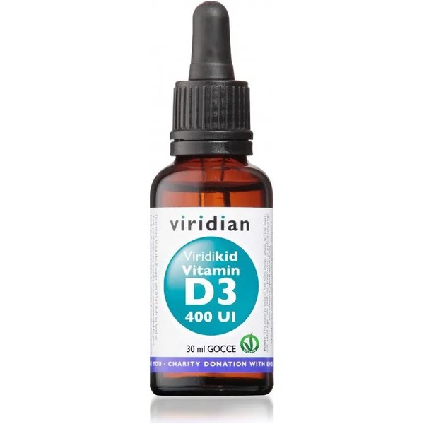 Viridikid Vitamin D3 400 UI 30 Ml - Integratore Per Il Sistema Immunitario-image