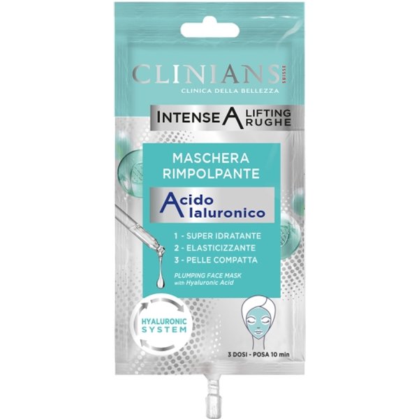 Clinians Intense A Lifting Rughe - Maschera Rimpolpante Con Acido Ialuronico 15 Ml-image