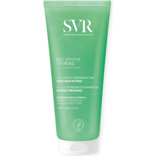 Laboratoires SVR Spirial Deo Douche - Gel Detergente Deodorante 200 Ml-image