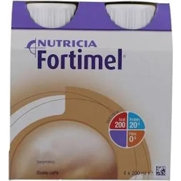 Nutricia Fortimel Compact Protein - Integratore Alimentare Gusto Caffè 4 X 125 Ml-image