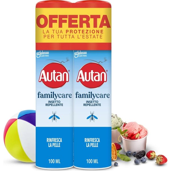 Autan Family Care Spray Insetto Repellente 2X100 Ml-image