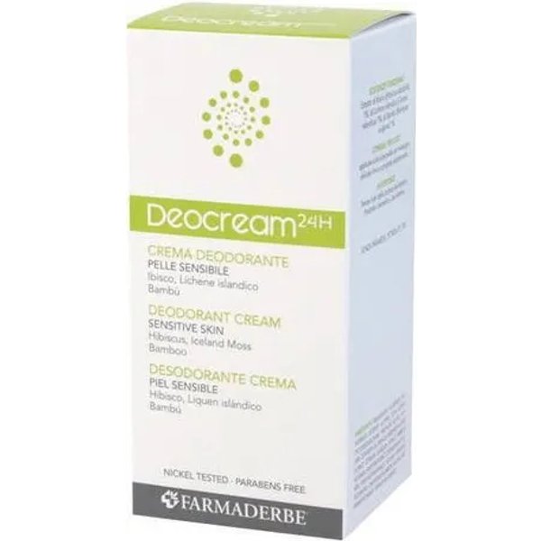 Farmaderbe Deocream - Crema Deodorante Per Pelle Sensibile 50 Ml-image