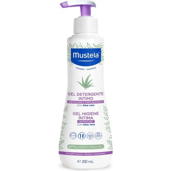 Mustela Gel Detergente Intimo Per Bambini Con Dispenser 200 Ml-image