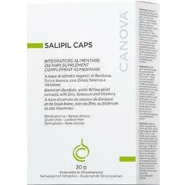 Canova Salipil Caps 30 Compresse - Integratore Per La Pelle-image