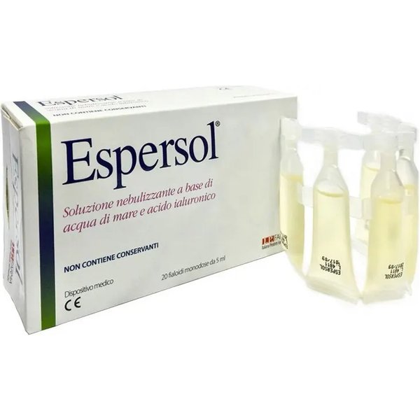 Espersol 20 Fiale Da 5 Ml - Soluzione Nebulizzante Per Le Vie Respiratorie-image
