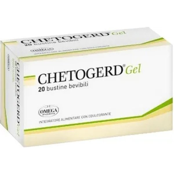 Chetogerd Gel 20 Stick - Integratore Per Favorire La Funzione Digestiva-image
