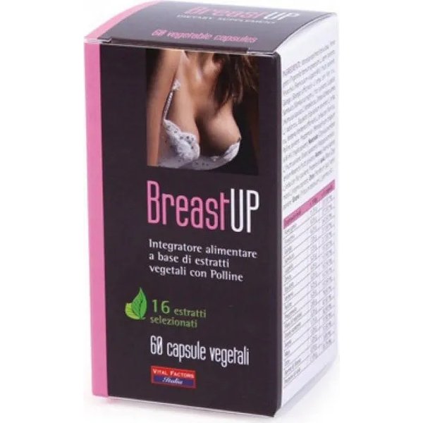 Breast Up 60 Capsule - Integratore Per Il Tono E Il Volume Del Seno-image