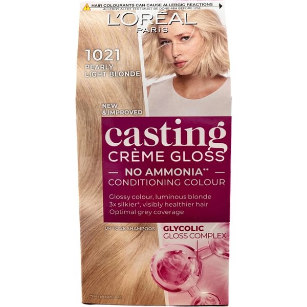 L'Oreal Paris Casting CrèMe Gloss - Colorazione Per Capelli 1021 Biondo Chiaro Perla-image