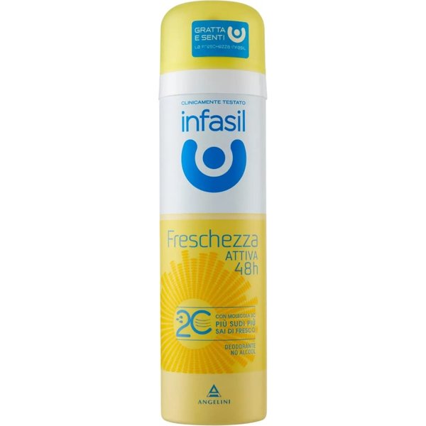 Infasil Freschezza Attiva 48H - Deodorante Spray 150 Ml-image