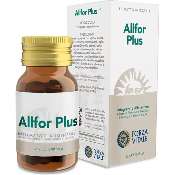 Allfor-Plus 60 Compresse - Integratore Per Il Sistema Immunitario-image
