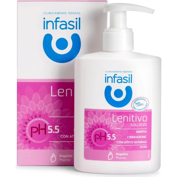 Infasil Lenitivo Ph 5,5 - Detergente Intimo Idratante 200 Ml-image