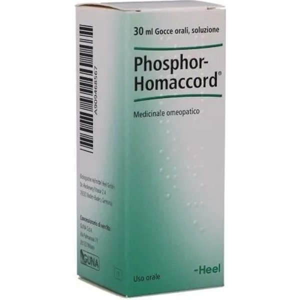 Guna Phosphor Homaccord Gocce - Farmaco Omeopatico 30 Ml-image