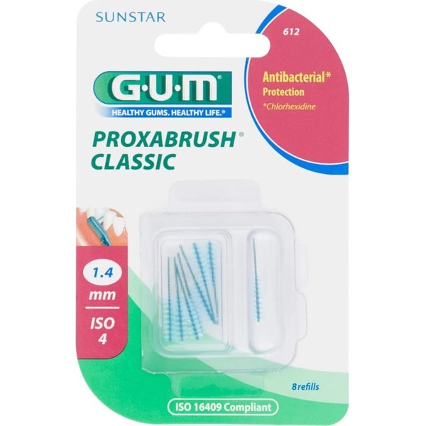 Sunstar Gum Proxabrush Classic 612 - 8 Scovolini Protezione Antibatterica-image