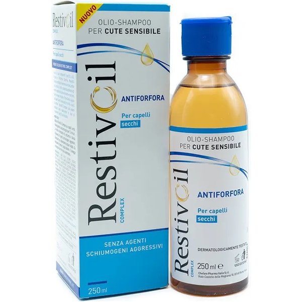 Restivoil Complex - Olio Shampoo Antiforfora Capelli Secchi 250 Ml-image