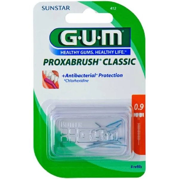 Sunstar Gum Proxabrush Classic - 8 Scovolini Da 0,9 Mm-image