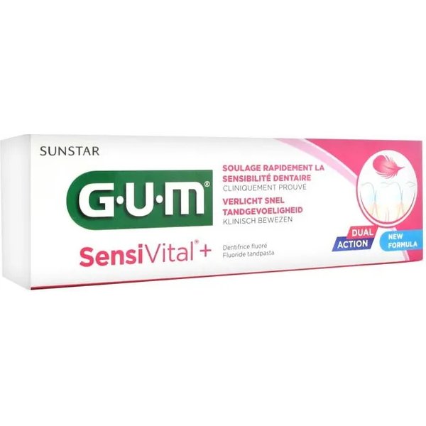 Sunstar Gum Sensivital+ - Dentifricio 75 Ml-image