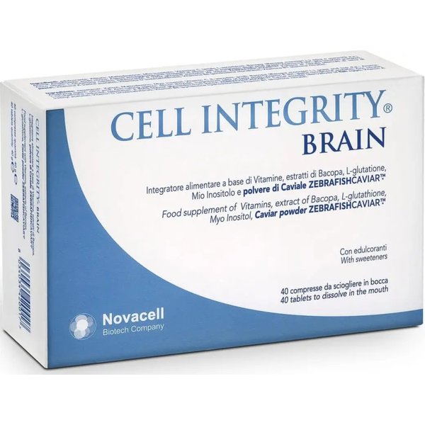 Cell Integrity Brain 40 Compresse - Integratore Per Il Benessere Del Sistema Nervoso-image