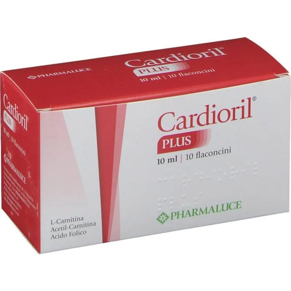 Cardioril Plus 10 Flaconcini - Integratore Utile In Caso Di Eccessiva Stanchezza-image
