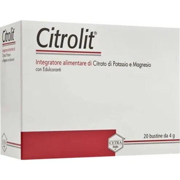 Citrolit 20 Bustine - Integratore Per Il Benessere Delle Vie Urinarie-image