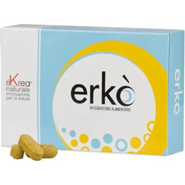 Erkò 30 Compresse - Integratore Per I Livelli Di Colesterolo-image