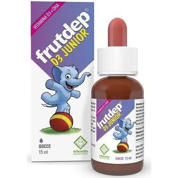 Frutdep D3 Junior 15 Ml - Integratore Per Il Benessere Del Bambino-image