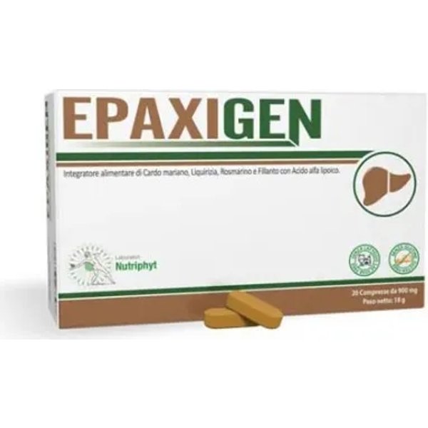 Epaxigen 20 Compresse - Integratore Utile Alla Funzionalità Epatica-image