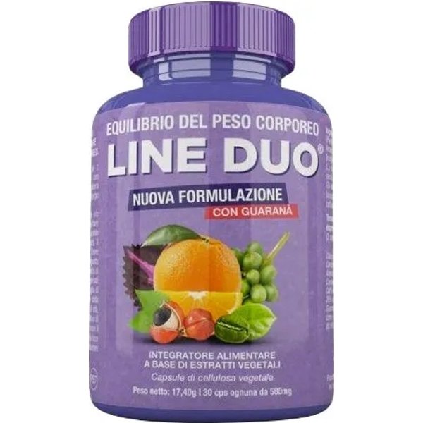 Line Duo 30 Capsule - Integratore Per Il Controllo Del Peso-image