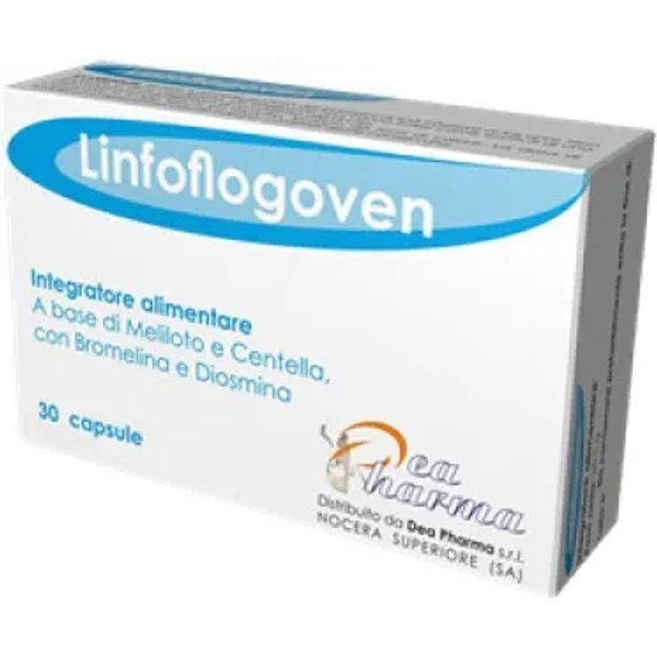 Linfoflogoven 30 Capsule - Integratore Utile Al Microcircolo-image