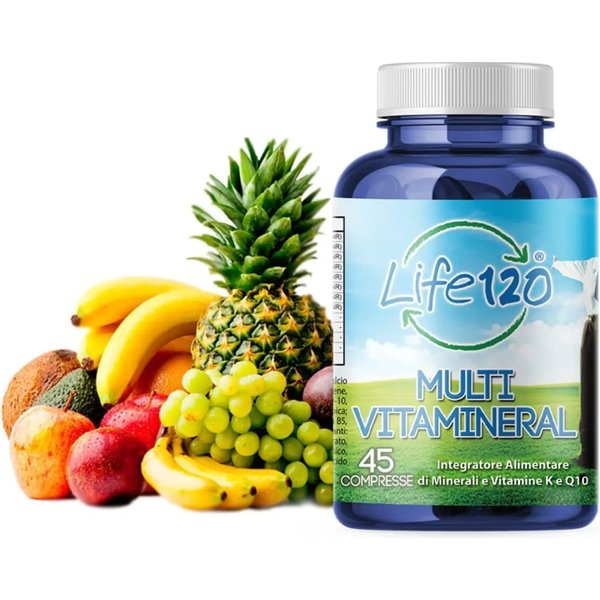 Multivitamineral 45 Compresse - Integratore Di Vitamine E Minerali-image