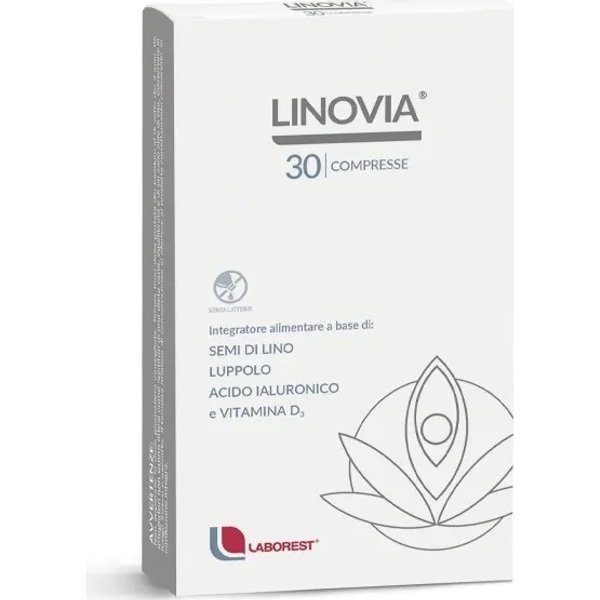 Linovia 30 Compresse - Integratore Per I Sintomi Della Menopausa-image