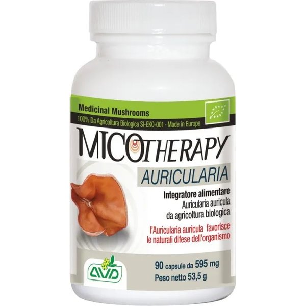 Micotherapy Auricularia 90 Capsule - Integratore Per Le Difese Immunitarie-image