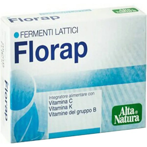 Alta Natura Florap 30 Opercoli Da 500 Mg - Integratore Per La Flora Batterica Intestinale-image