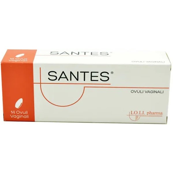 Lo.Li. Pharma Santes - 14 Ovuli Vaginali Per Vulvovaginiti E Cervicovaginiti-image